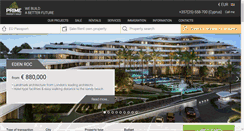 Desktop Screenshot of prime-property.com